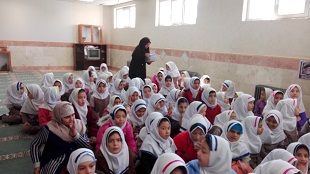 برگزاری نشست کتابخوان مدرسه ای کتابخانه پیامبراعظم (ص) شهرستان ری