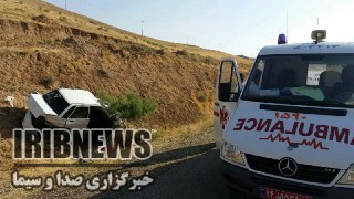 یک کشته براثر واژگونی خودرو در جاده تبریز - اهر