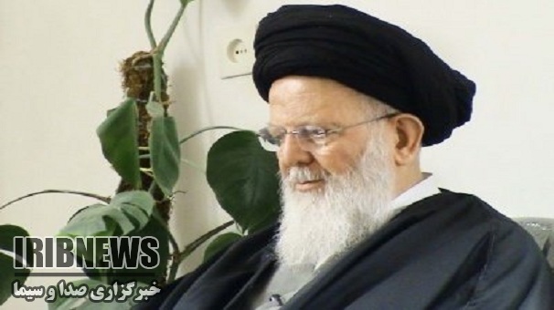 تسلیت حضرت آیت الله حسینی زنجانی به امام جمعه مشهد مقدس