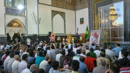 برگزاری مراسم گرامیداشت شهدای هفتم تیر در حرم مطهر رضوی