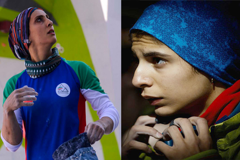 حضور دو بانوی زنجانی در اردوی آمادگی تیم‌ملی سنگنوردی