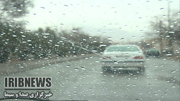 محورهای مواصلاتی زنجان خیس ولغزنده محورهای مواصلاتی زنجان خیس ولغزنده