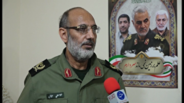 قرارگاه حرکت راهیان نوردر کرمان از آرامگاه فرمانده قرارگاه حرکت راهیان نوردر کرمان از آرامگاه فرمانده