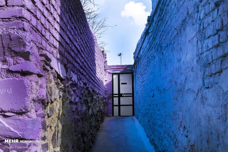 خانه&zwnj;های رنگارنگ در اراک +تصاویر