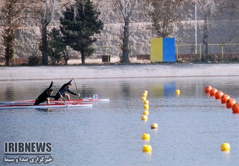 تست پایان اردوی تیم ملی روئینگ آقایان در دریاچه آزادی