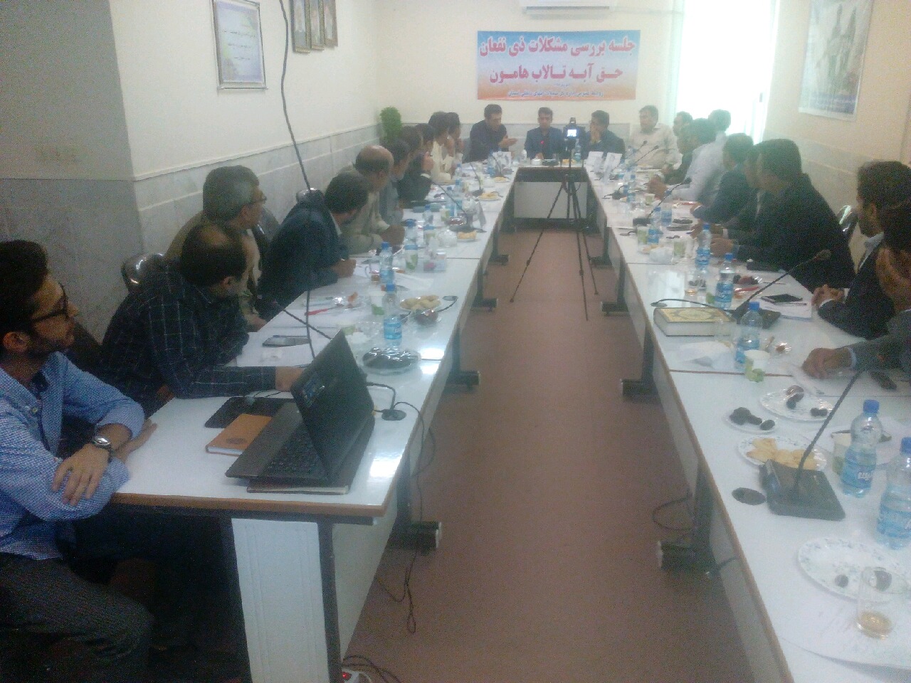 اختصاص آب به تالاب هامون