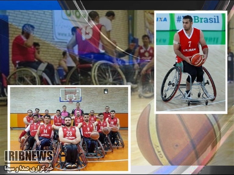 2 ورزشکار زنجانی در اردوی بسکتبال با ویلچر