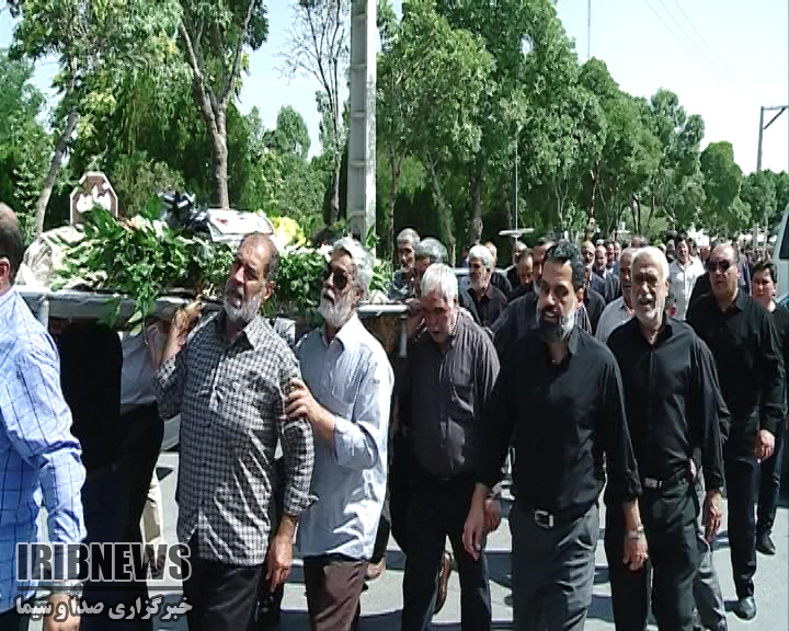 وداع با مادر دو شهید سرافراز دفاع مقدس