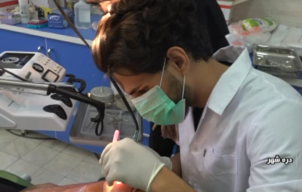 ارائه خدمات دانپزشکی رایگان به مردم سیل زده بخش ماژین