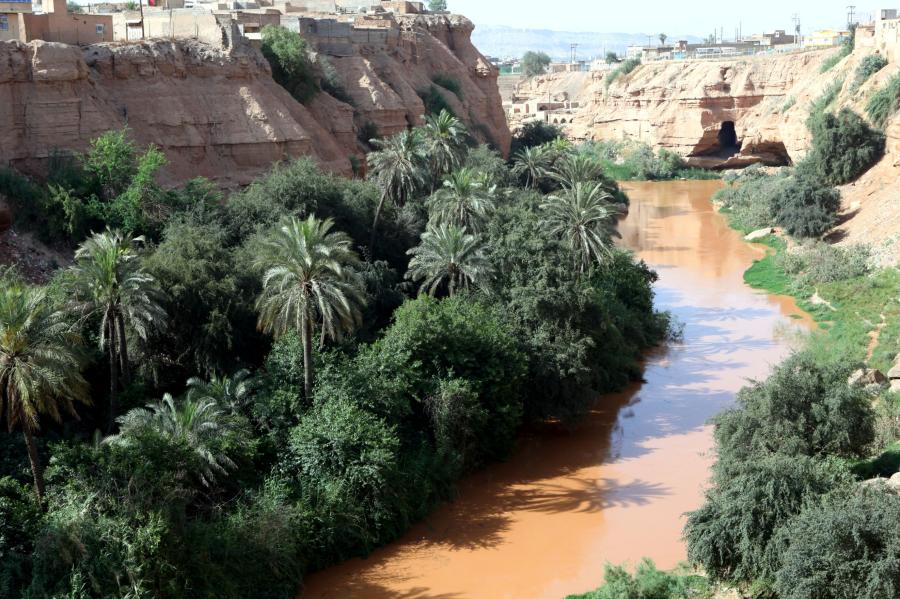 آغاز لایروبی نهر گرگرشوشتر