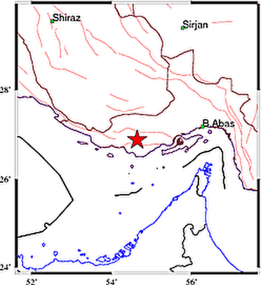 زمین لرزه شدیدی هرمزگان را لرزاند