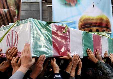 تشییع پیکر مطهر دو شهید گمنام در اهواز تشییع پیکر مطهر دو شهید گمنام در اهواز