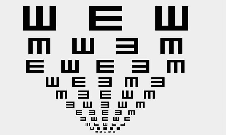 با این آزمون سطح بینایی خود را بسنجید با این آزمون سطح بینایی خود را بسنجید