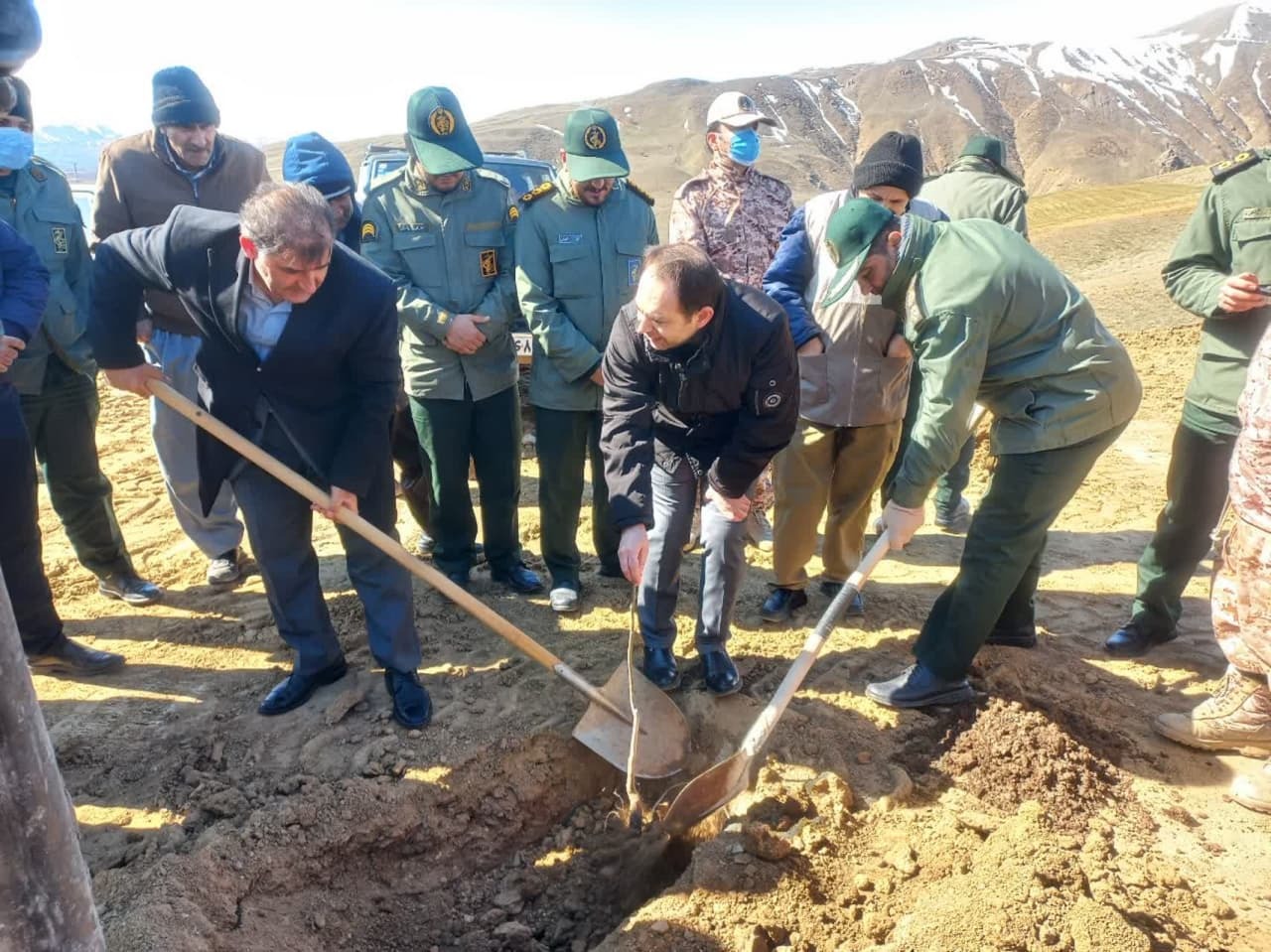 آئین نهالکاری در پارک جنگلی قلاتوک اشنویه