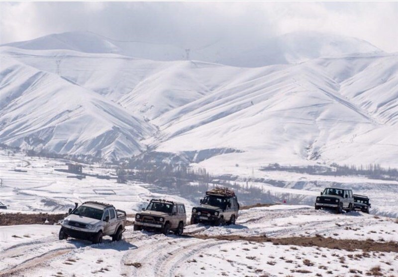 میاندوآب میزبان مسابقات آفرود زمستانی