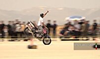 مسابقات موتورسواری نوجوانان و جوانان همدان
