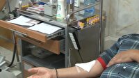 اهدای  خون کارمندان ادارات نجف آباد
