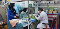 نجات جان دوقلوی نارس در بیمارستان شهیدان مبینی سبزوار