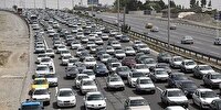آخرین وضعیت ترافیکی در آزاد راه کرج - تهران ۳۱ خرداد