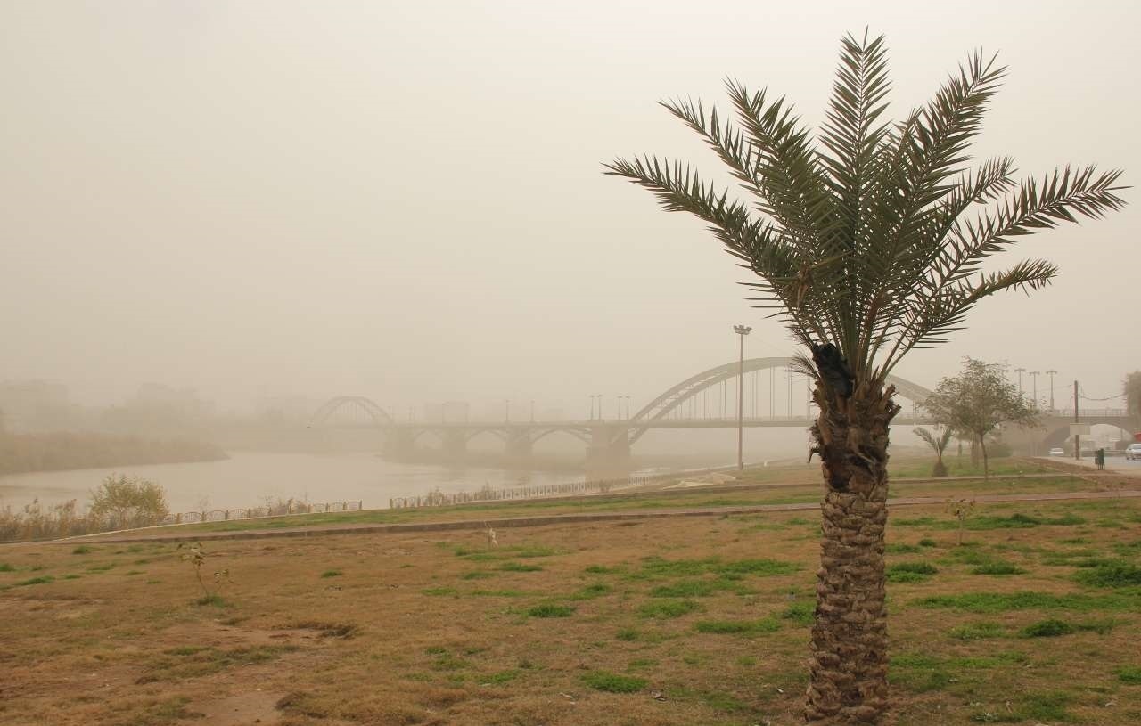 تداوم آلودگی هوا در آبادان