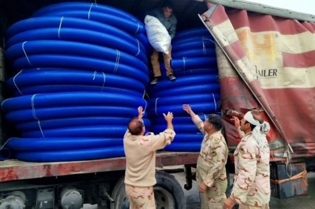 کشف اتصالات فلزی قاچاق در پایانه مرزی مهران