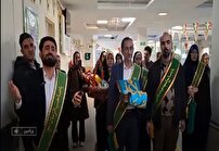 عیادت سفیران مهدوی از بیماران ورامین