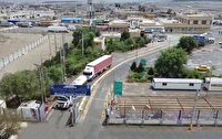 رشد ۲۶ درصدی ترانزیت از پایانه‌های مرزی شمال سیستان و بلوچستان
