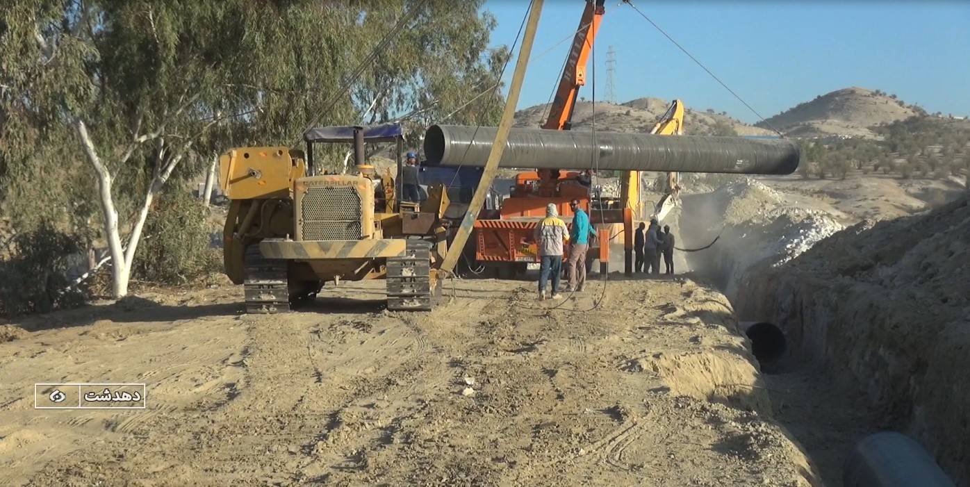 مرحله اول طرح آبرسانی از سد کوثر به ۴ شهر گرمسیری با ۸۰ درصد پیشرفت کاری