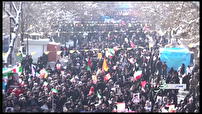 حضور در راهپیمایی ۲۲ بهمن پاسخ محکم به دشمنان