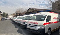 الحاق ۱۰۰ دستگاه آمبولانس به ناوگان اورژانس بیمارستانی کشور