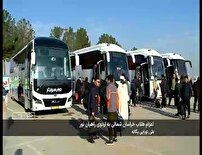 اعزام تعدادی از طلاب جوان خراسان شمالی به مناطق جنوب کشور