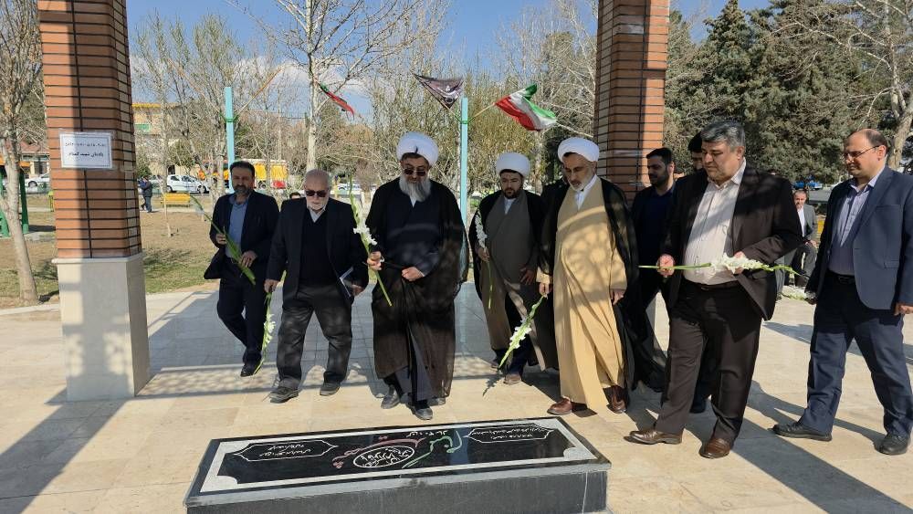 ادای احترام مسئولان دستگاه قضا به مقام شامخ شهدا