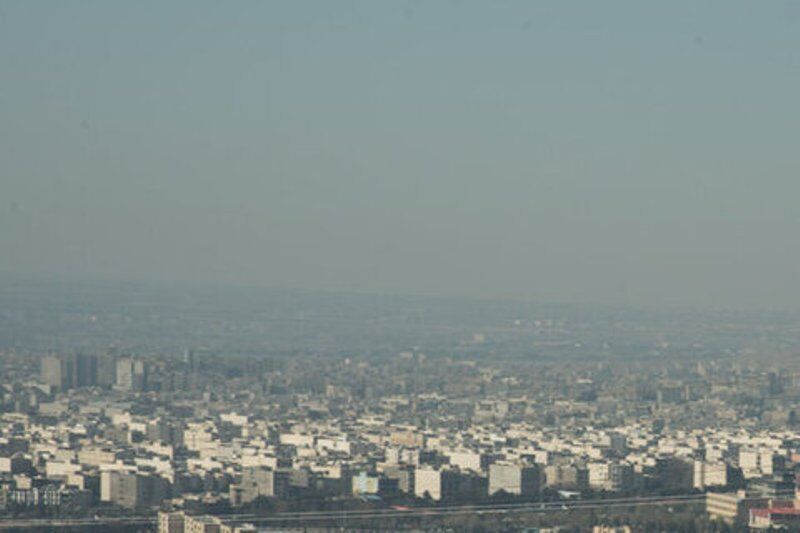 کیفیت هوای برخی شهرهای کردستان در وضعیت ناسالم