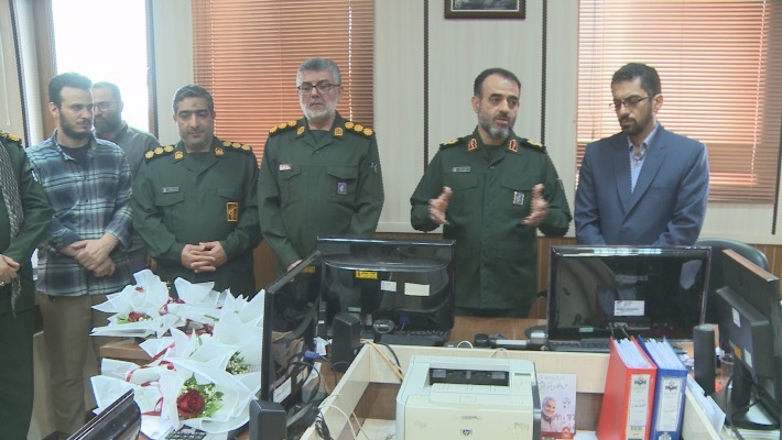 دیدار فرمانده سپاه قدس گیلان با خبرنگاران رسانه ملی در استان