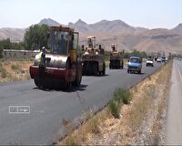 روکش آسفالت ۵۰ کیلومتر از محورهای ارتباطی مهاباد