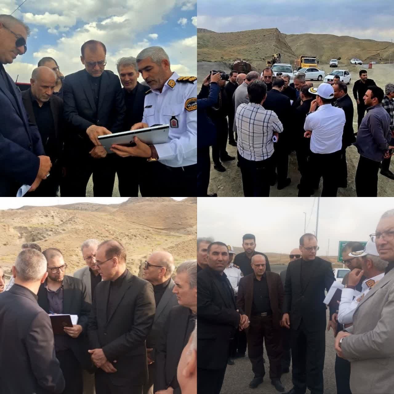 اصلاح نقاط حادثه خیز جاده ارومیه به سلماس تا پایان آبان سال ۱۴۰۴ 