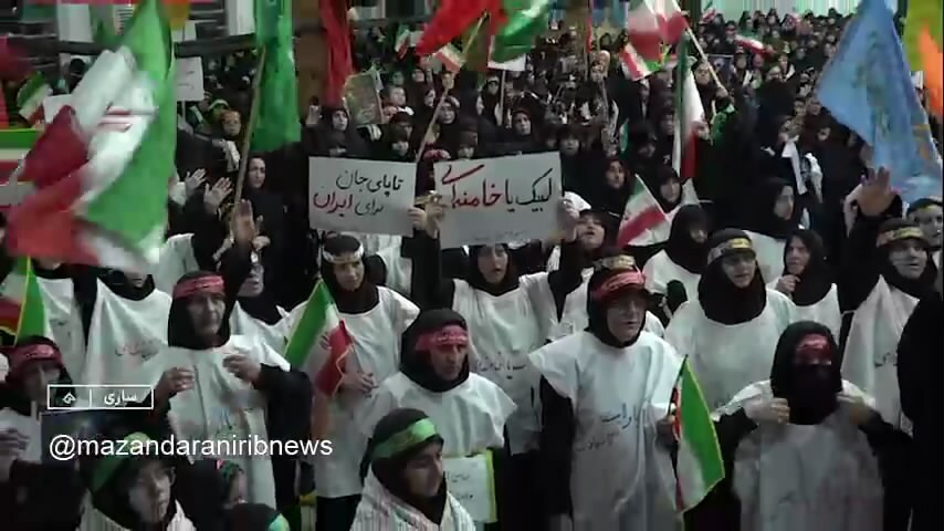 اجتماع عظیم زینبیون در ساری
