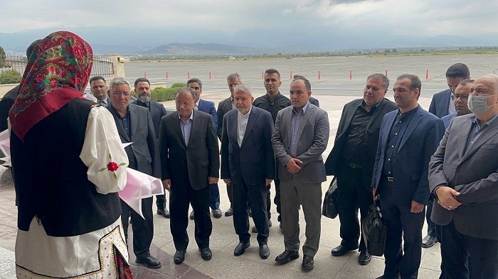 وزیر میراث فرهنگی وارد گلستان شد