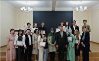 اختتامیه نخستین دوره آموزش زبان فارسی در قزاقستان