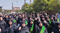 طنین سرود «آمریکا مرگ به نیرنگ تو» در مراسم تشییع شهید جعفر نیا