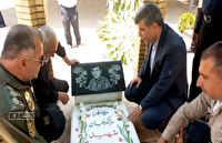 گرامیداشت شهید خلبان ایرج عیوضی در زادگاهش