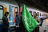 قطار مسافربری، زائران مازندرانی اربعین را به کرمانشاه می‌رساند