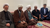 دیدار نماینده ولی فقیه در گیلان با خانواده شهدای اقتدار
