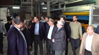 بازدید معاون وزیر صمت از کارخانه های بافتینه و بافتسان