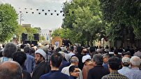تشییع پیکر عالم ربانی، آیت الله شیخ علی موحد در شیراز