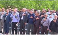 برگزاری یادواره شهید محمد غفوری فرد در روستای دمچنار
