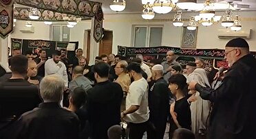 نوای یاحسین بومیان کیش در حسینیه زینبیه