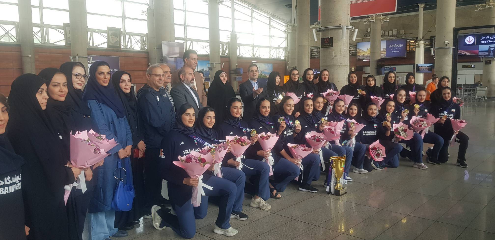 بازگشت تیم ملی والیبال بانوان