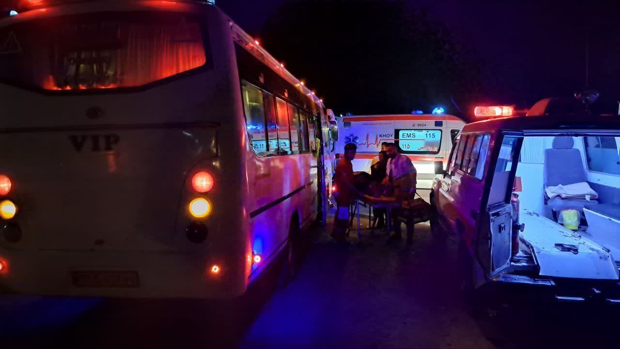 حادثه رانندگی در محور ایواوغلی_خوی حادثه رانندگی در محور ایواوغلی_خوی