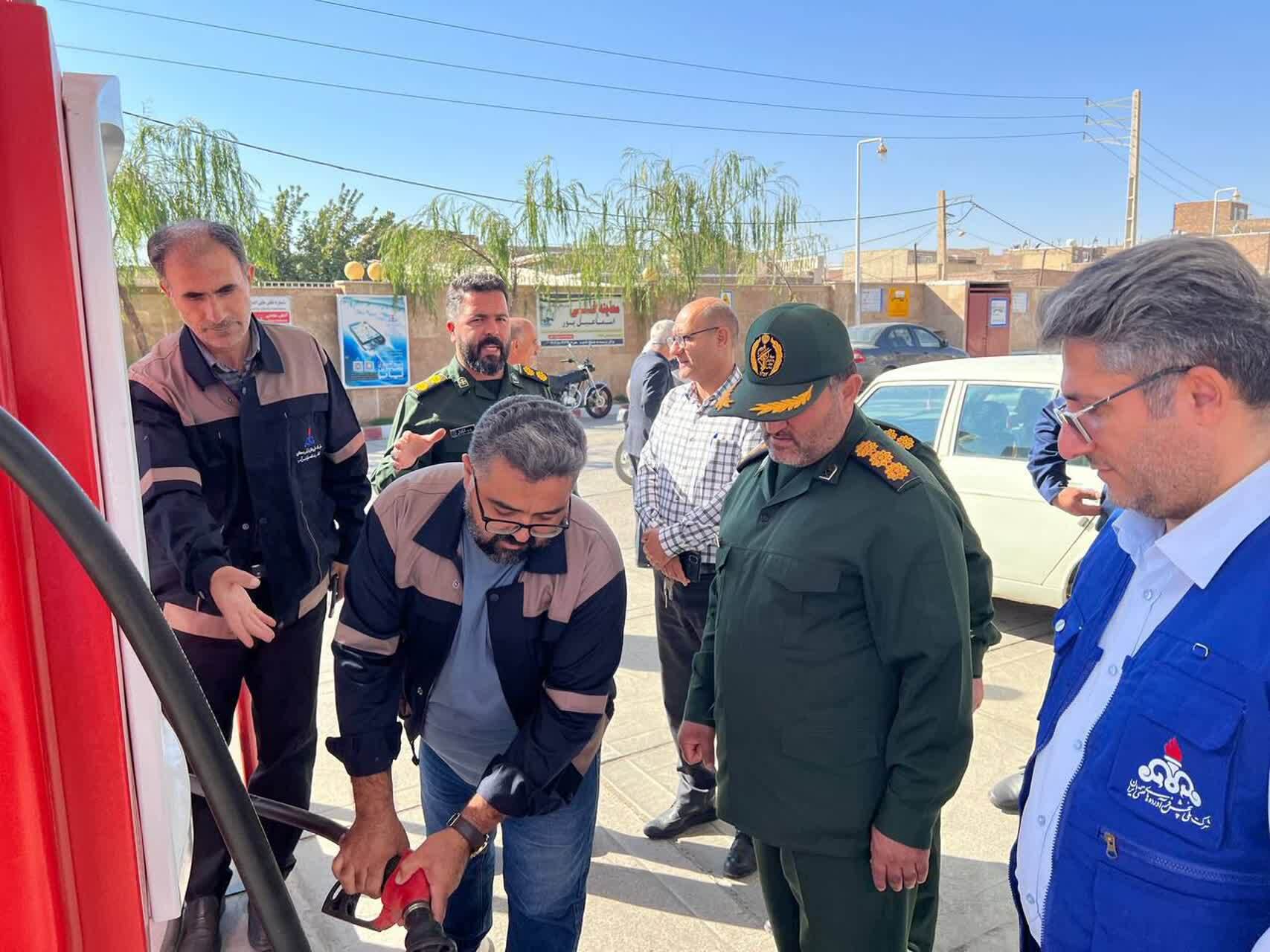 رزمایش آمادگی توزیع سوخت در بوکان برگزار شد